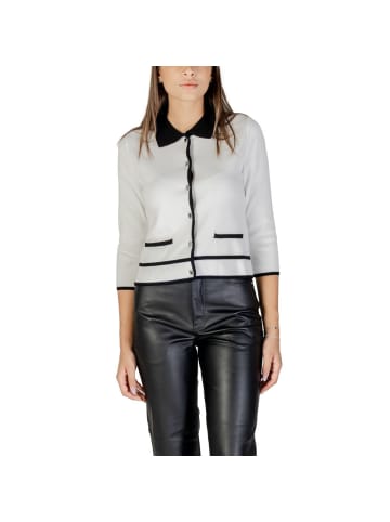 Morgan de Toi Schwarz , Weiß Schwarz und Weiß Viskose Sweatshirt