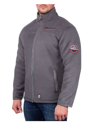 Geographical Norway Herren Regular Fit Jacke  in Dark-Grey-Black