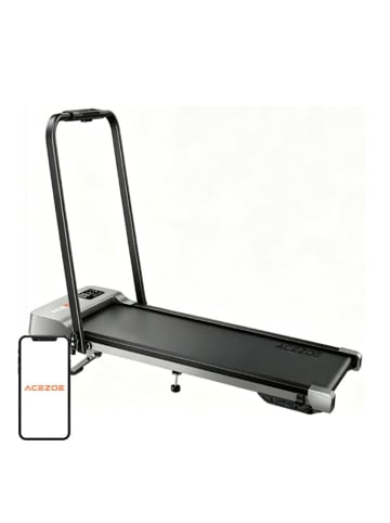 Wisam ACEZOE P12 Klappbares elektrisches Laufband (Schwarz und Grau)