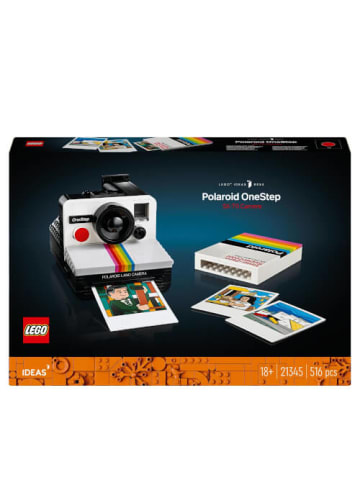 LEGO Bausteine Ideas Polaroid OneStep SX-70 Sofortbildkamera, ab 18 Jahre