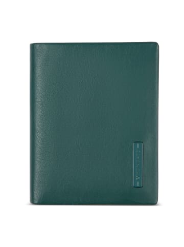 Roncato Detroit Geldbörse RFID Schutz Leder 8 cm in verde foresta