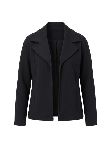 MIAMODA Sweatjacke in schwarz
