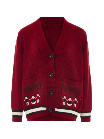 immy Strickjacke in Rot