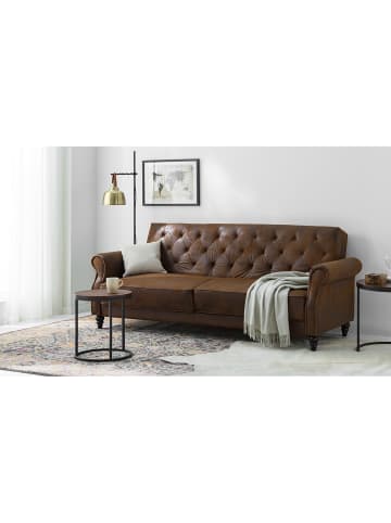 home24 Schlafsofa Brampton in Braun