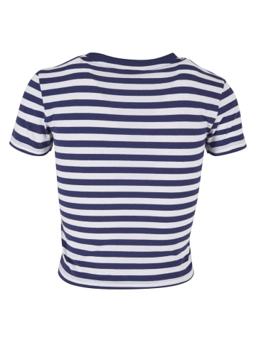 Urban Classics T-Shirts in white/darkblue