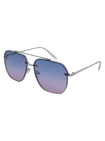 Urban Classics Glasses in black/silver