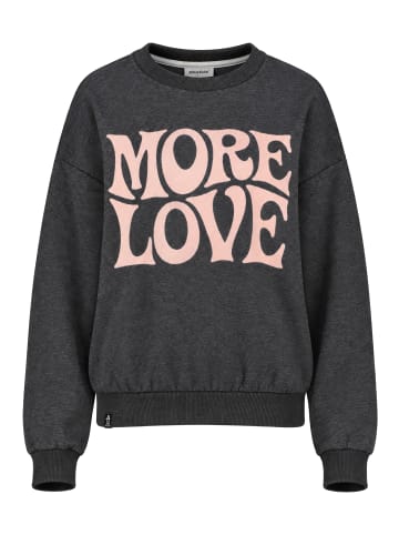 alife and kickin Rundhalspullover ElsaAK P in moonless melange