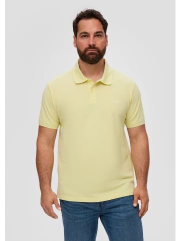 s.Oliver Polo-Shirt kurzarm in Gelb