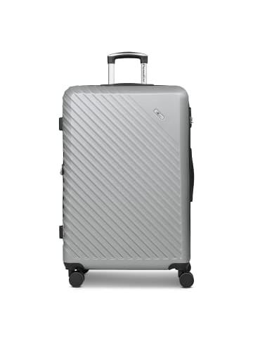 Check.In Paradise 2.0 4 Rollen Trolley L 78 cm mit Dehnfalte in stone grey