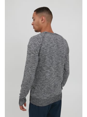 !SOLID Strickpullover SDThian 21102371ME Strickpulli mit farblich abgesetzten Ziernähten in Blau
