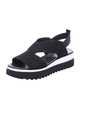 Gabor Plateau Sandalen für Damen in schwarz