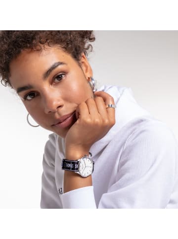 Thomas Sabo Uhrenarmband in schwarz, weiß
