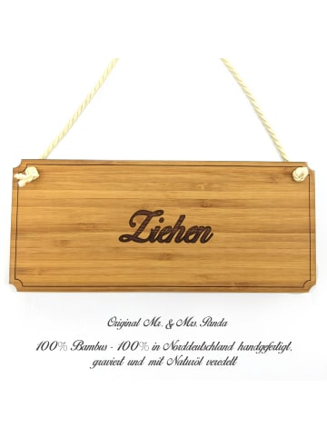 Mr. & Mrs. Panda Schild Ziehen mit Spruch in Keine Angabe