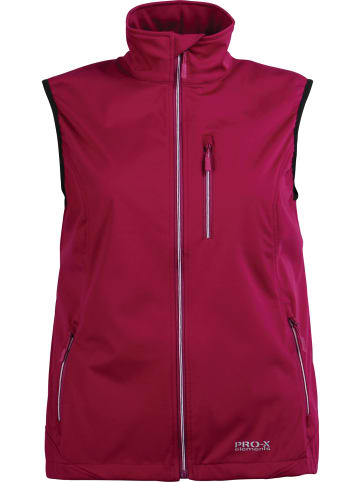 PRO-X elements Sofshellweste "SINA" in Berry