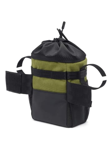 CHROME Doubletrack Bike Feed Bag 1.5 - Lenkertasche 16.5 cm (black) in olive branch