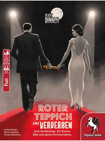 Pegasus Spiele Deadly Dinner - Roter Teppich ins Verderben