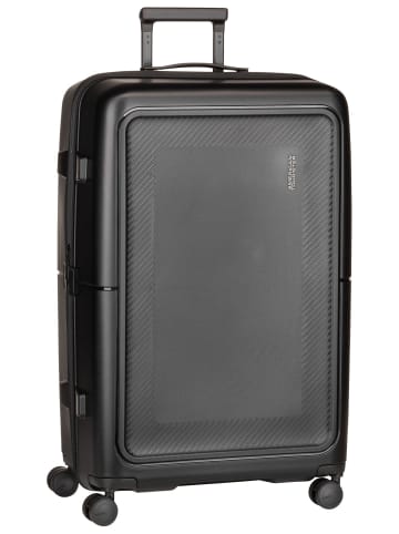 American Tourister Trolley Dashpop Spinner 77 EXP in True Black