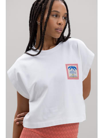 Hey Honey Cropped Shirt in Multicolor