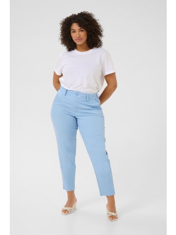 KAFFE curve Casual Hose KCleana Regular fit in Soft Chambray