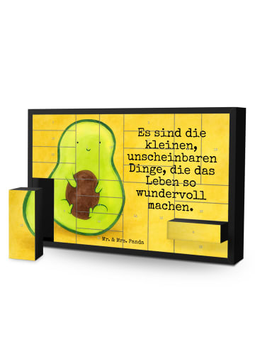 Mr. & Mrs. Panda Befüllbarer Adventskalender Avocado Kern Design... in Weiß