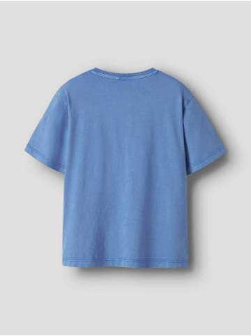 name it T-Shirt Nkmfandel Bio-Baumwolle in palace blue