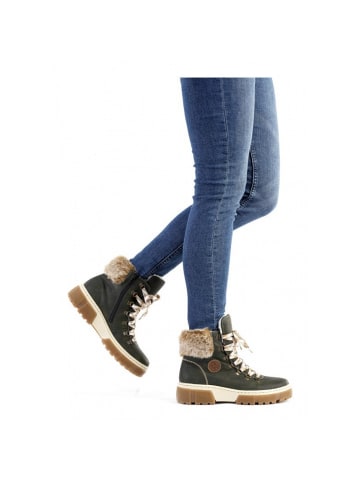 rieker Schnürstiefel  in Grün