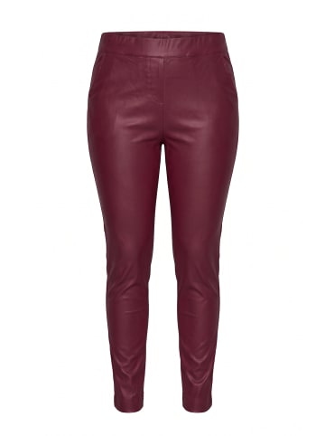 Ulla Popken Schlupfhose in dunkle beere