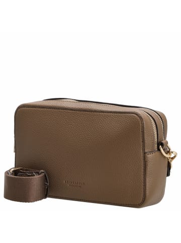 Seidenfelt Bjuv - Umhängetasche 24 cm (olive/gold) in olive/gold