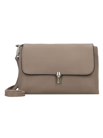 FREDs BRUDER Sha Na Na Umhängetasche Leder 23.5 cm in warm grey