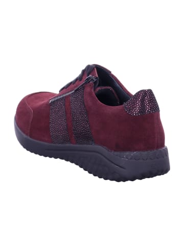 Solidus Komfort Schnürschuhe in Rot