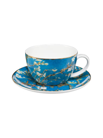 Goebel Teetasse " Vincent van Gogh - Mandelbaum blau " in Van Gogh - Mandelbaum blau