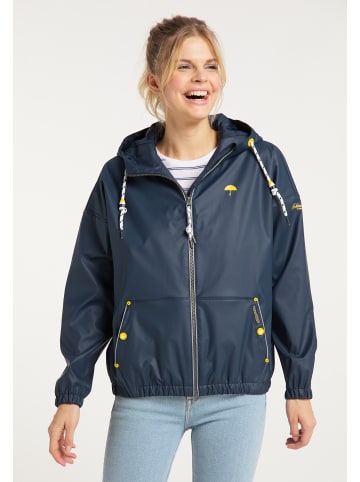 Schmuddelwedda Damen Regenjacke in Marine