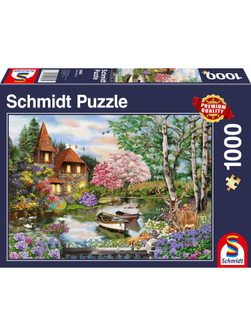 Schmidt Spiele Haus am See. 1.000 Teile | Erwachsenenpuzzle