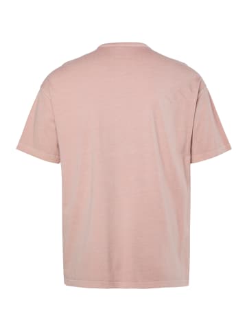 STHUGE Kurzarm T-Shirt in tiefes mauve