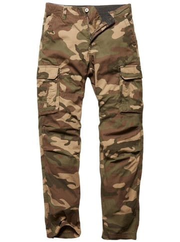 Vintage Industries Cargohose in Camouflage