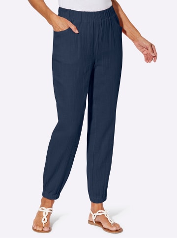 Sieh an! Schlupfhose in dunkelblau