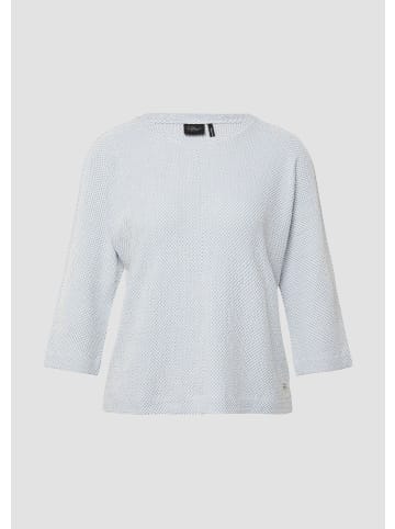 s.Oliver Sweatshirt in 51X3_arktisblau