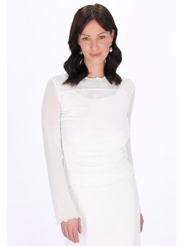 usha BLACK LABEL Women Blouse in offwhite