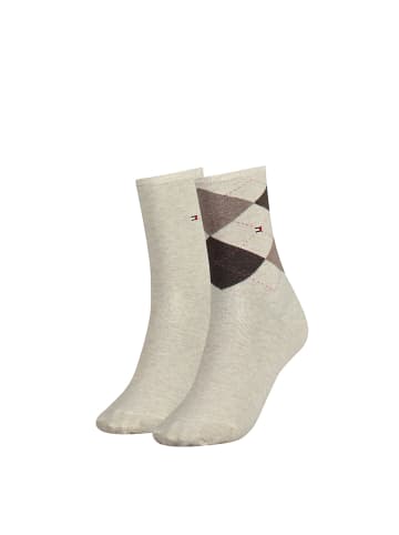 Tommy Hilfiger Socken 2er Pack in Beige