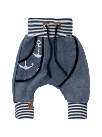 Land-Juwelen Babyhose Handmade Anker XT in blau