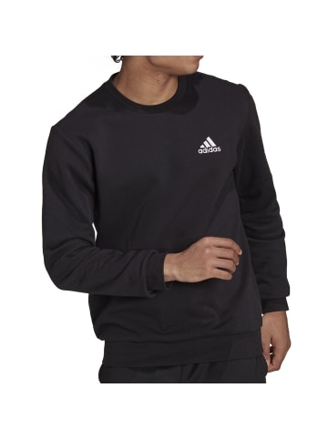 adidas Pullover Rundhals in Schwarz