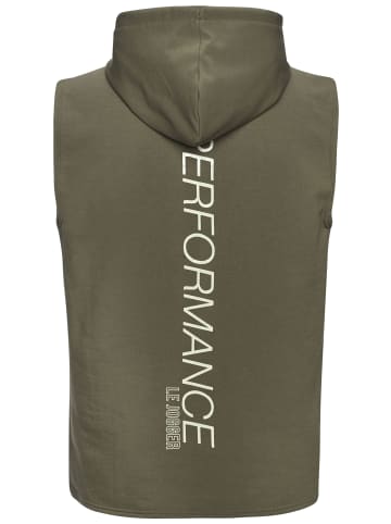 LE JOGGER Kapuzensweatshirt in khaki