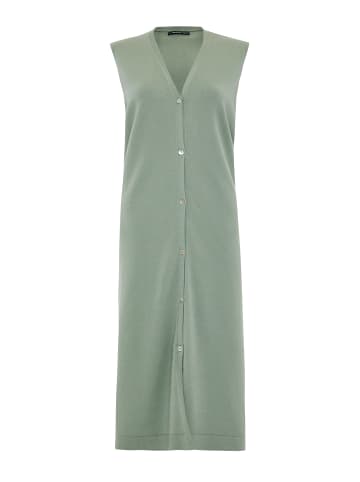 Threadbare Sommerkleid THB Melman Button Down Dress in Green