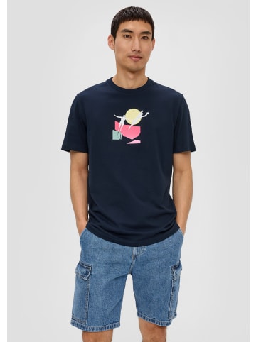 s.Oliver T-Shirt in 59D6_navy