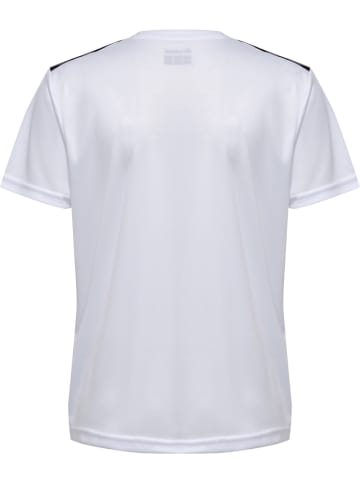Hummel Kinder Sportshirt "Hmlauthentic Pl Jersey S/S Kids" in Weiß