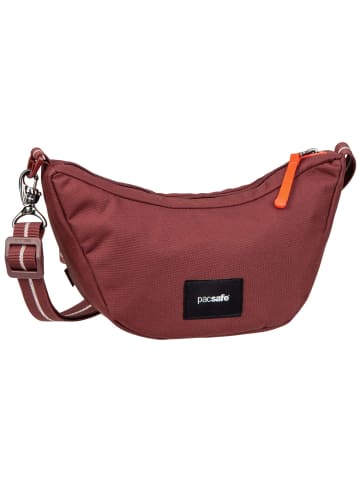 Pacsafe Umhängetasche GO Lunar in Garnet Red
