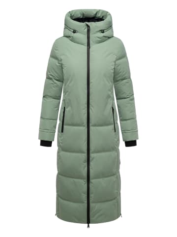 Marikoo Steppmantel Honiaa XVI in Smokey Mint