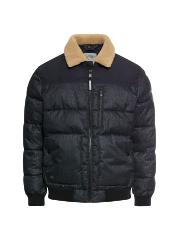Camel Active Blouson mit abnehmbarem Kragen in Navyblau