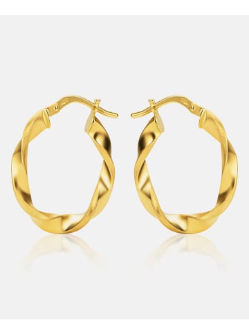 Diamant L'éternel Ohrringe aus 585 Gelbgold
