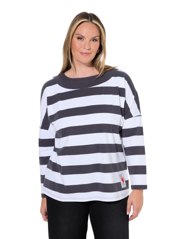 MIAMODA Langarmshirt in schneeweiß